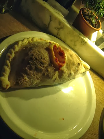 Calzone Calzone - folded pizza made-to-order at Vapiano