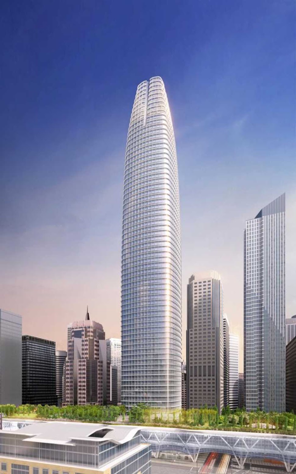 San Francisco, California, Stati Uniti: [TRANSBAY TRANSIT TOWER BY CESAR PELLI]