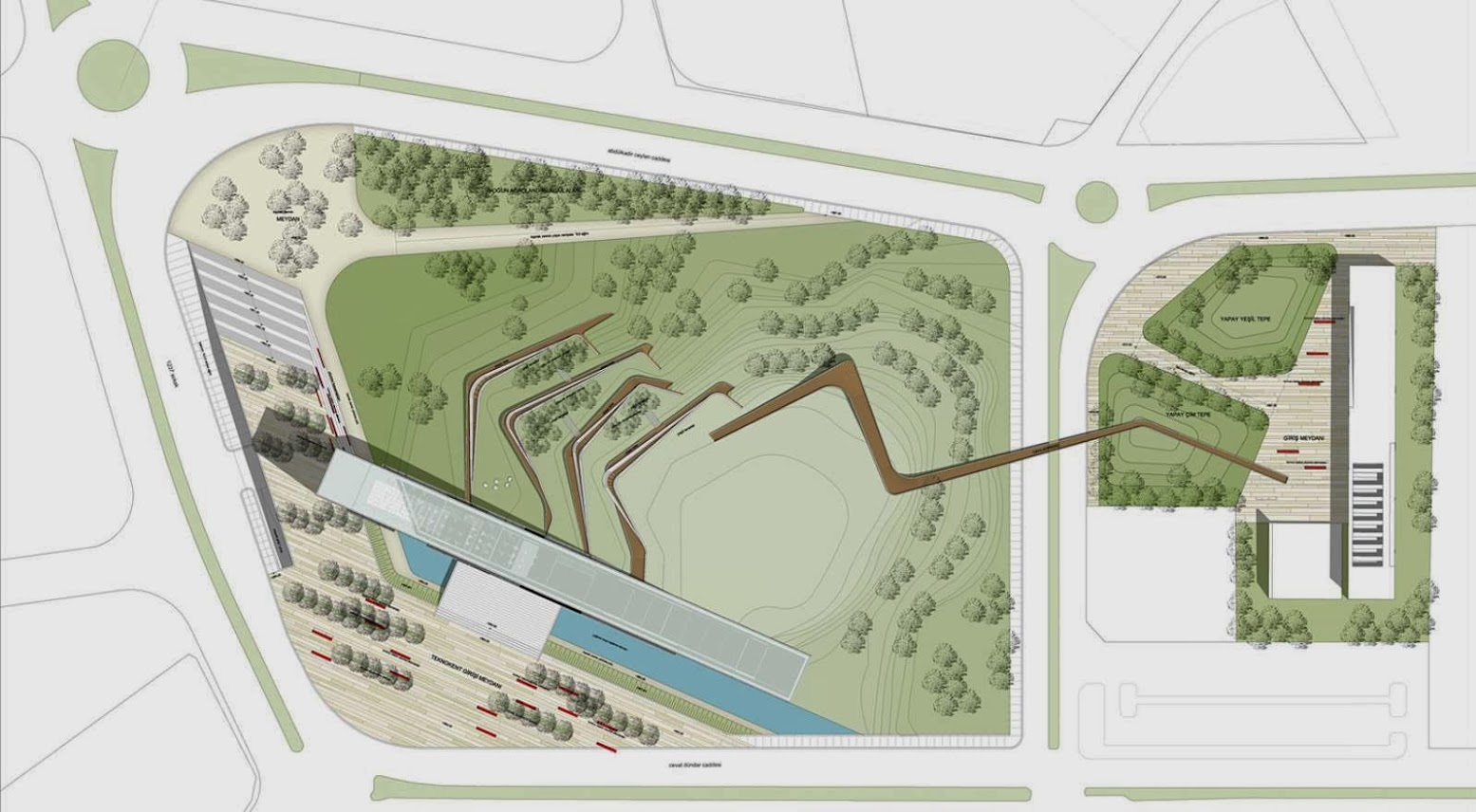 Ostim Eco Park by ONZ Architects