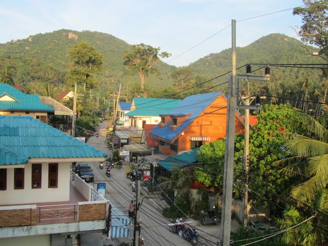 View from Kanokwan GH, Koh Tao
