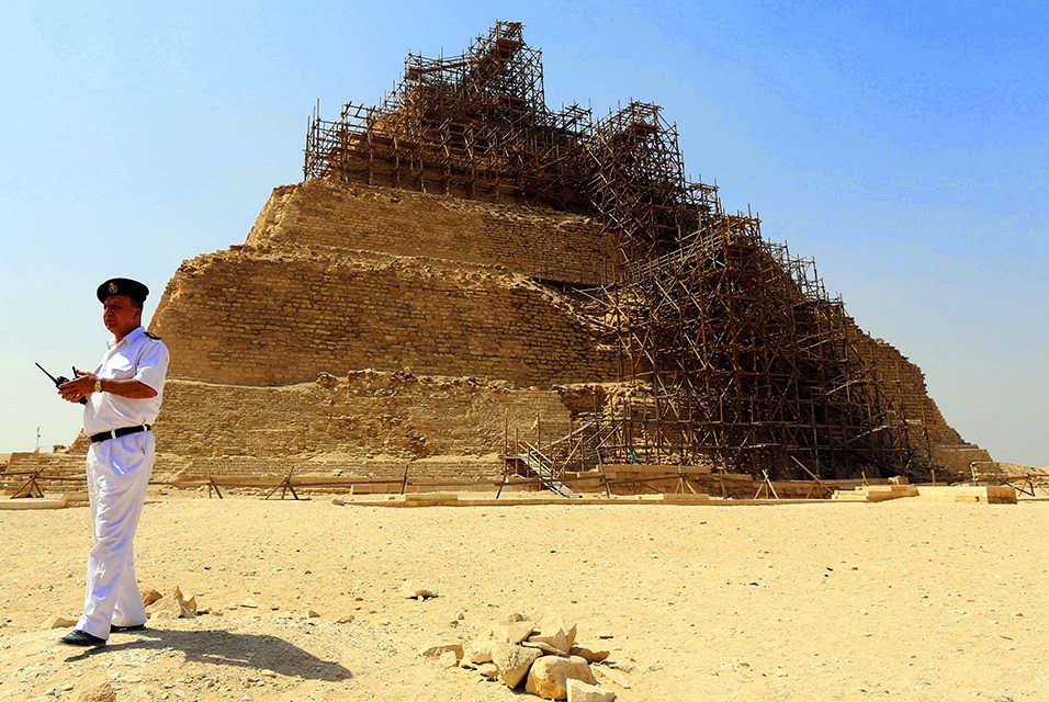 UNESCO seeks answers from Egypt on 'damaged' pyramid UNESCO seeks answers from Egypt on 'damaged' pyramid