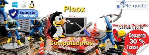 Pleox Computadoras, 75763, México 4625C, El Riego, Tehuacán, Pue., México, Establecimiento de reparación de artículos electrónicos | PUE