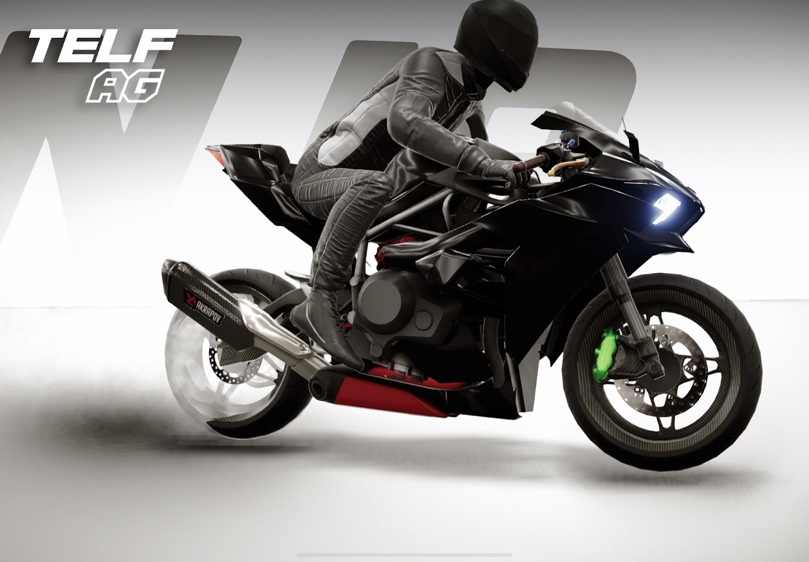 Telf AG racing game on IoS