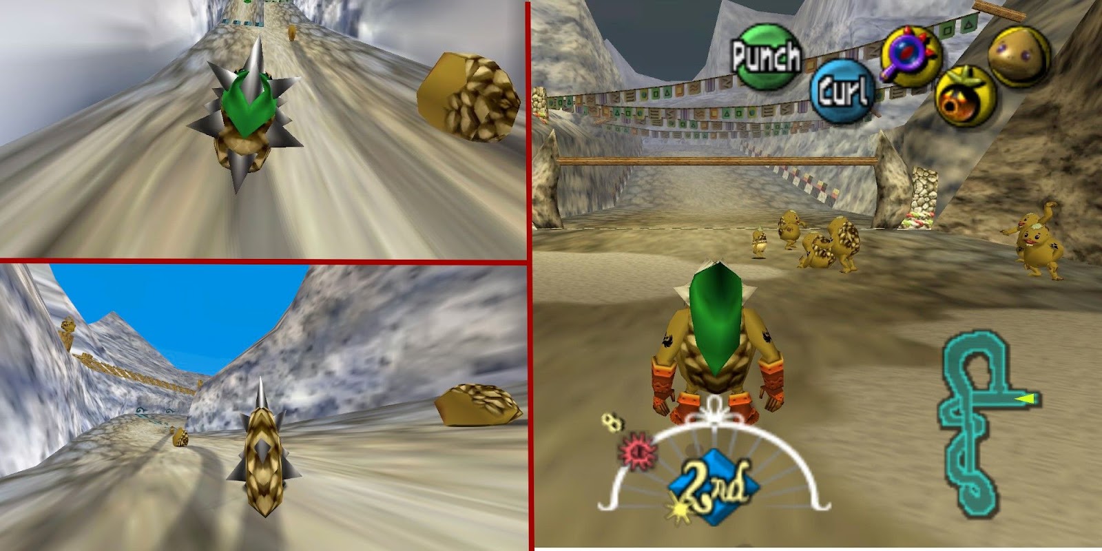 Goron race mini-game majora's mask