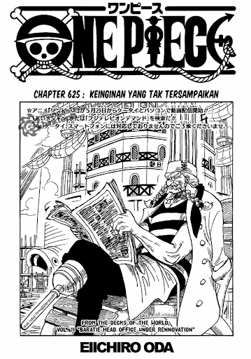 Manga One Piece 625 Bahasa Indonesia Online 0