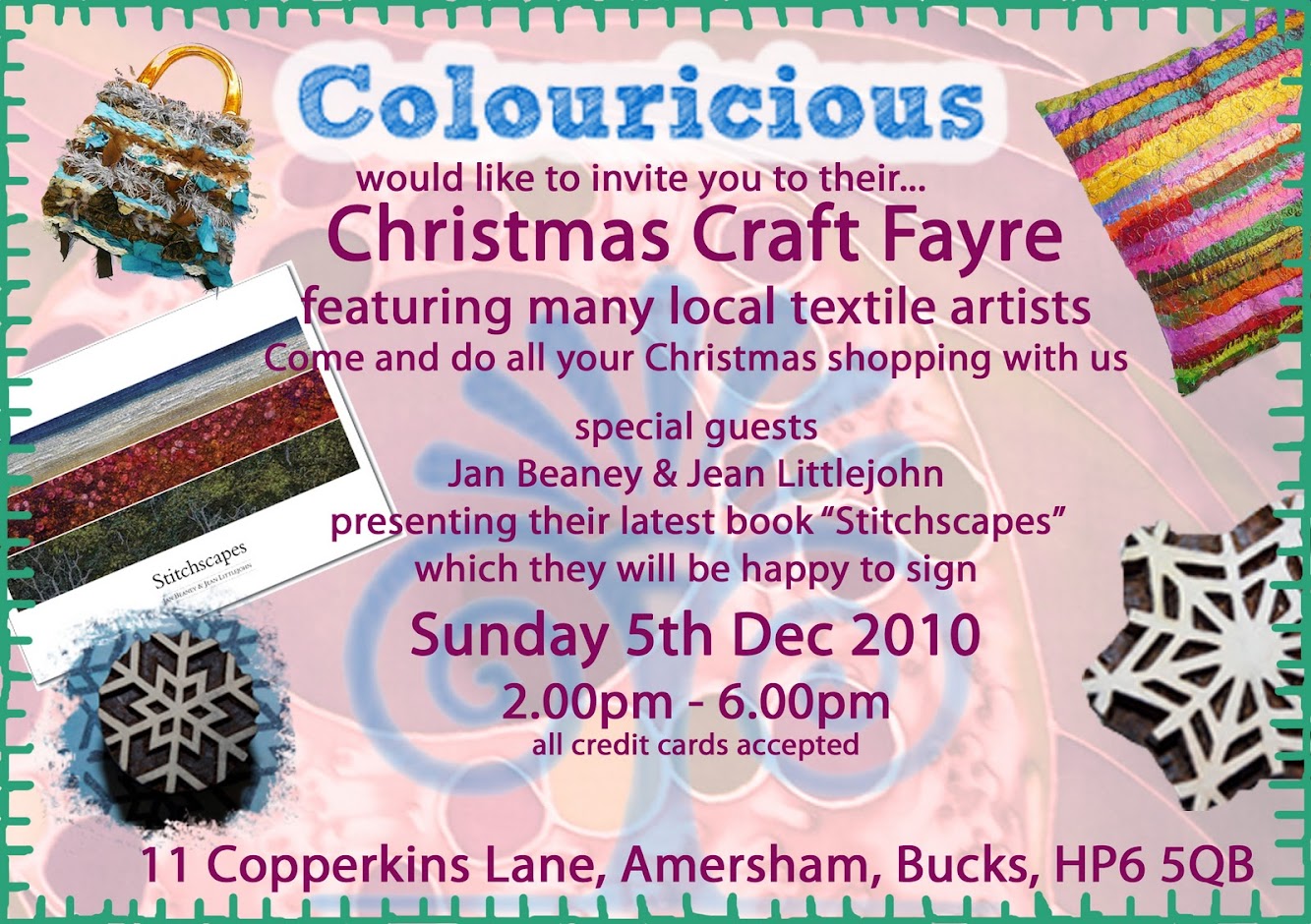 Come Celebrate Christmas with Colouricious!