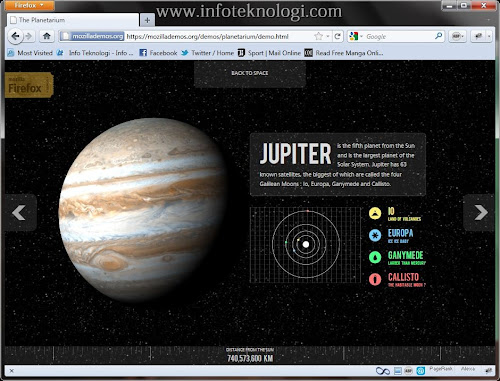 Test HTML 5 di Mozilla Firefox 4 Gambar website dengan HTML 5