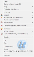 Windows Explorer Context menu