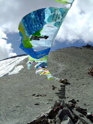 Bandiere Lariane in Tibet