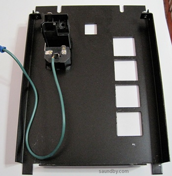 Inside the UPS Backplate