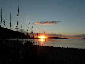 Coucher de soleil à Butachauques