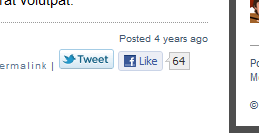 Twitter and Facebook out of alignmet