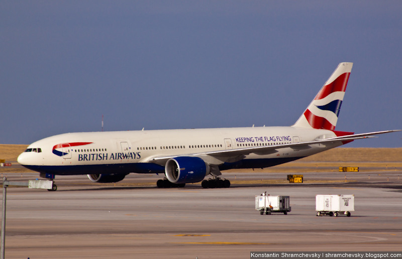 British Airways G-VIIC Boeing 777-236 ER 777-200