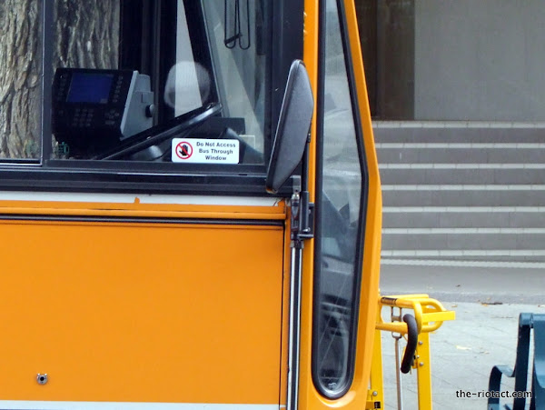 bus window sticker