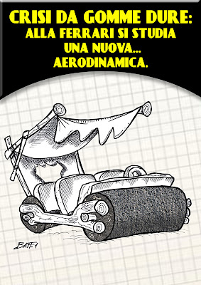 комикс Baffi про Ferrari на Гран-при Испании 2011