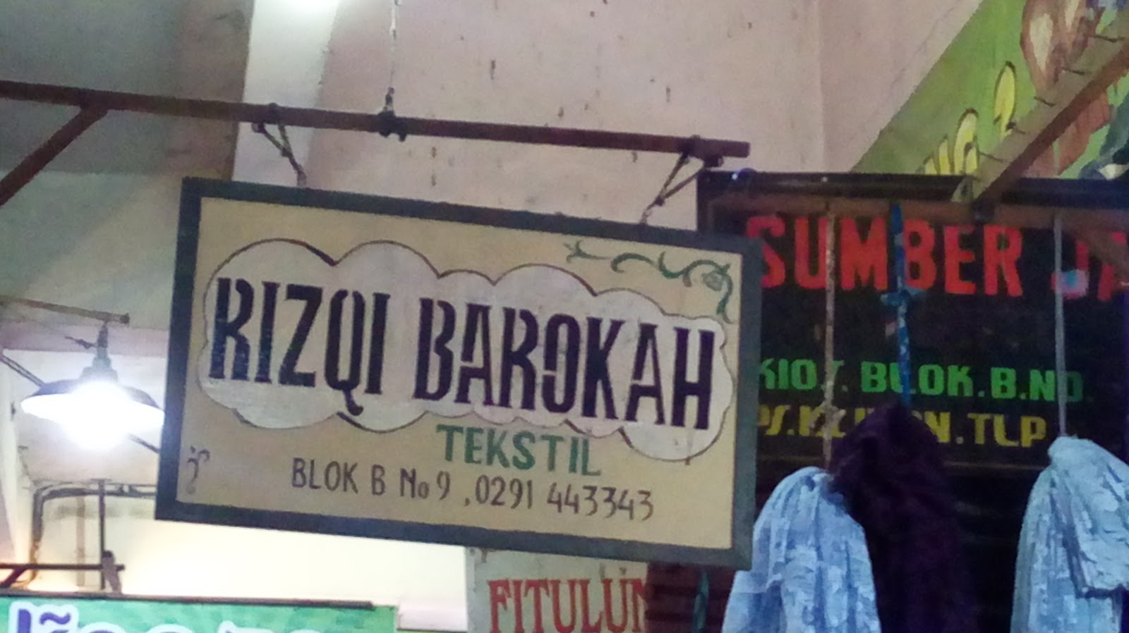 Rizqi Barokah Tekstil Kios Pasar Kliwon, Kudus Kudus