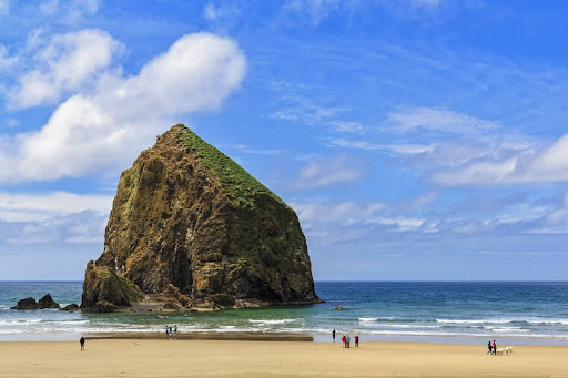 Tourist Attraction «Haystack Rock», reviews and photos, US-101, Cannon Beach, OR 97110, USA