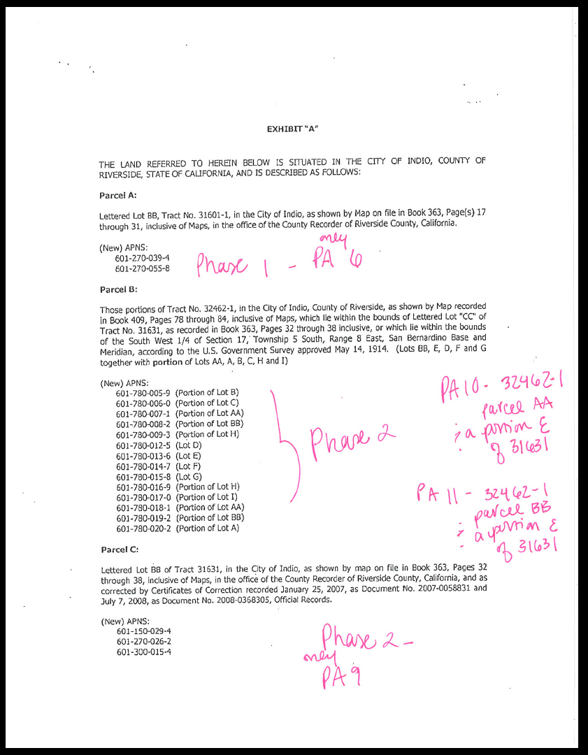 riverside county parcel map book Indio Approves Waiving Of Authority To Tax Terra Lago S Area 2 riverside county parcel map book