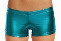 <br />Adult Booty Dance Shorts, Hot Pants for Dance in Metallic, Prints and Solid Colors