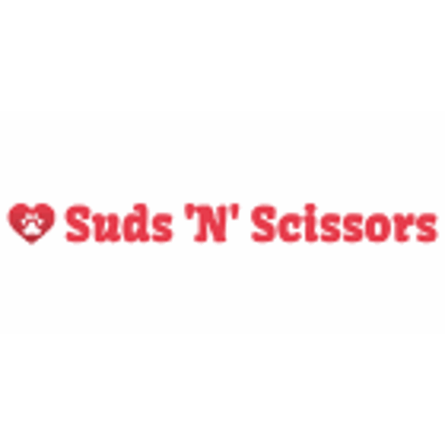 Suds 'N' Scissors Pet Salon logo