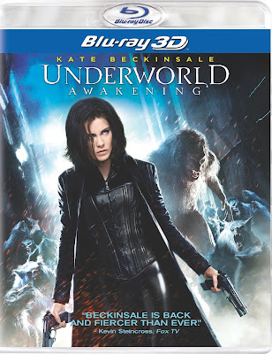 Underworld 4, Bluray, 3d, front, cover, image, Awakening, Kate Beckinsale