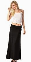 <br />TrendzArt Women's Rayon Span Full Length Long Maxi Skirt - Made in USA