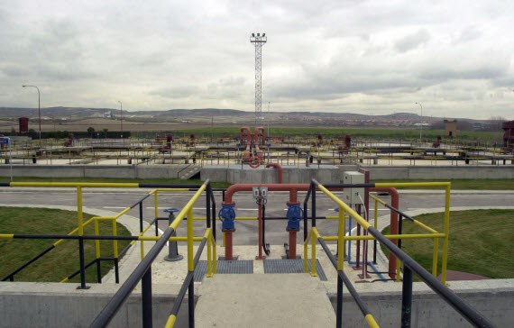 Obras en la Estación de Aguas Residuales de las Rejas para reducir los vertidos al Jarama