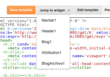 Blogger HTML Editor
