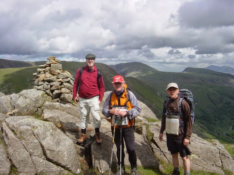 On top of Seathwaite Fell