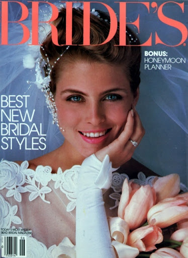 Magazines Update: Bride's US June 1985 Kim Alexis