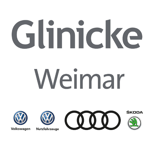 Volkswagen, Skoda, Audi Weimar Glinicke logo