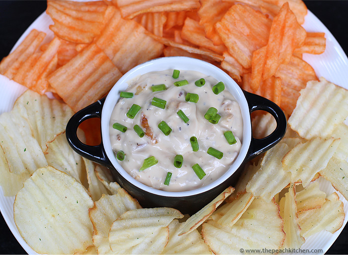 French Onion Dip & A Food Find:California Crunch Cassava Chips