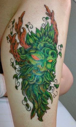 Green Man Tattoos