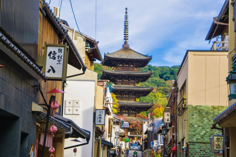 京都 八坂の塔 写真1