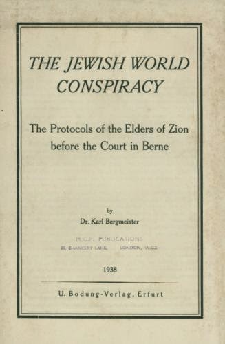 Authenticity Of Protocols Of Zion Affirmed