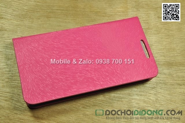 Bao da Oppo Find Piano R8113 da sần dạng flip cover