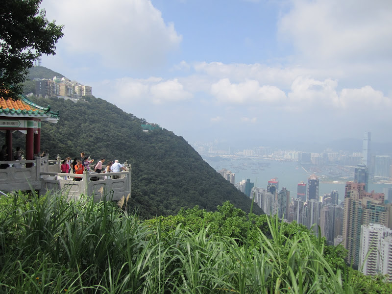 View deck at Victoria Peak in Hong Kong