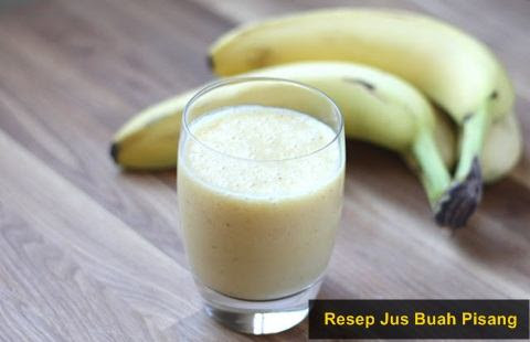 resep jus buah pisang enak