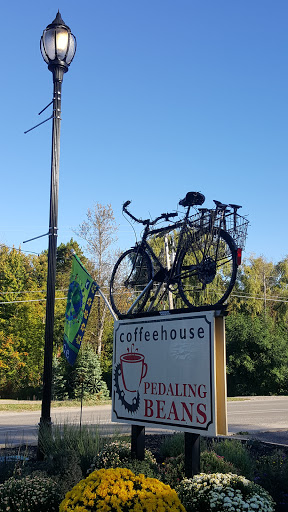 Coffee Shop «Pedaling Beans Coffeehouse», reviews and photos, 116 E Philip St, Lake Leelanau, MI 49653, USA