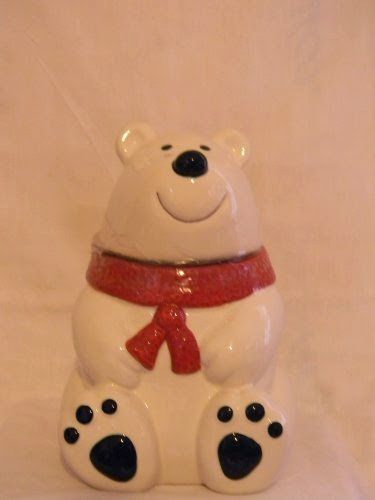  Polar Bear Cookie Jar