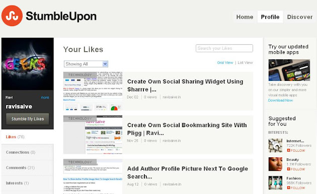 StumbleUpon StumbleUpon