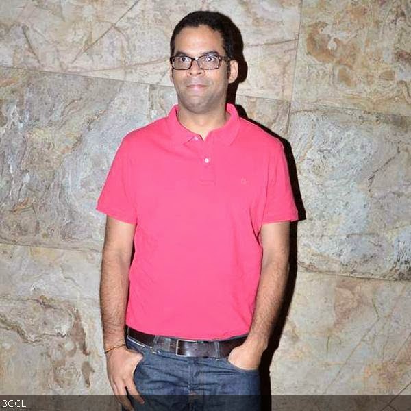 Vikramaditya Motwane at the screening of Gulabi Gang, hosted by Kiran Rao at Lightbox, in Mumbai, on February 13, 2014. (Pic: Viral Bhayani)