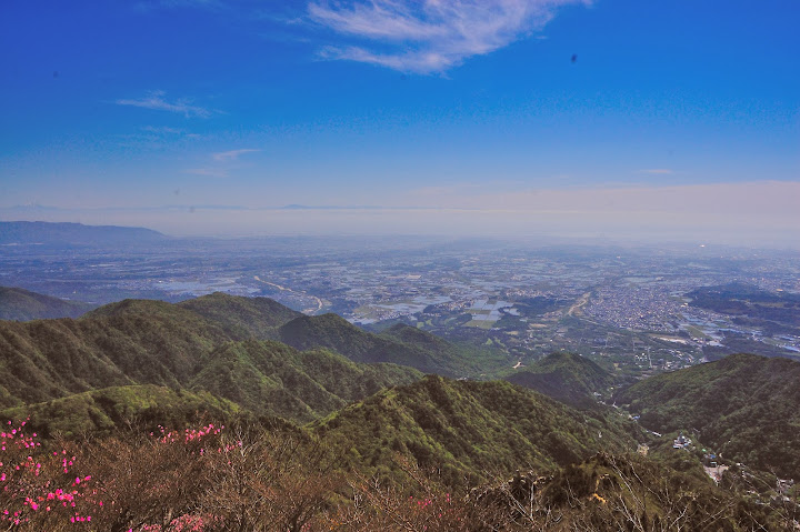 御在所岳中腹からの景色の写真