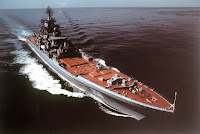 Kirov Class nuclear-powered guided missile cruiser |