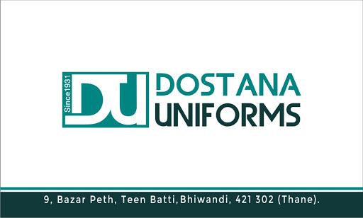Dostana Uniforms, 25.A Wani Ali Rd Zaitunpura Samad Nagar Kaneri, Wani Ali Rd, Zaitunpura, Samad Nagar, Kaneri, Bhiwandi, Maharashtra 421302, India, Uniform_Shop, state MH