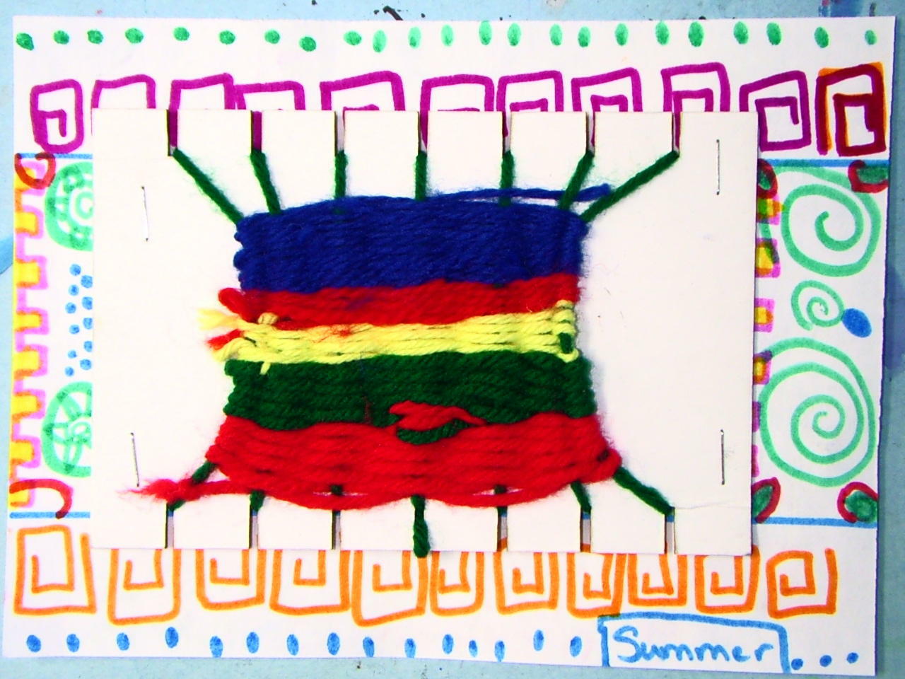 Primary Art Mexican Weavings