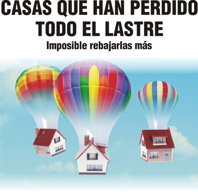 Casas que han perdido todo el lastre