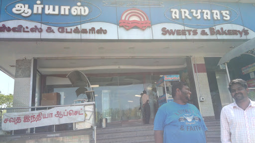 Aryaas Sweets & Bakery, 122/1-A, Opp To Nehruji Auditorium, Trivandrum Road, Palayamkottai, Tirunelveli, Tamil Nadu 627002, India, Bakery_and_Cake_Shop, state TN