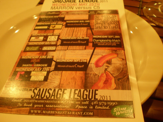 The full Sausage League card.