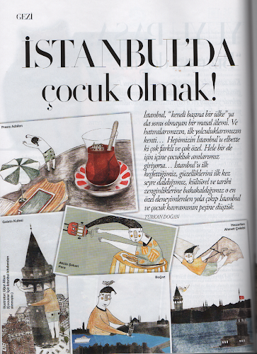 Harper's Bazaar Baby&Kids ekinde İstanbul'da Çocuk Olmak yazısı